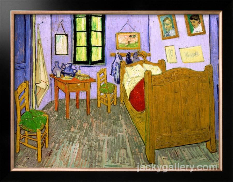 The Bedroom at Arles, Van Gogh painting